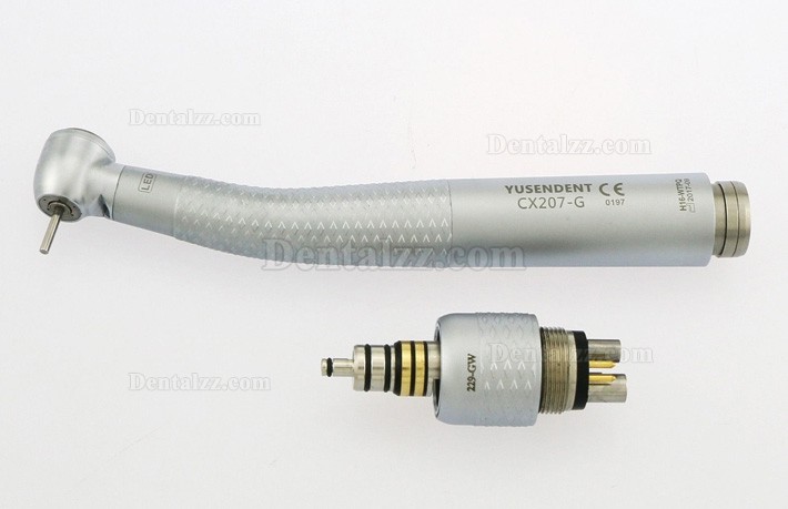 YUSENDENT®CX207W-TPQ歯科用高速タービン（トルクヘッド,カップリング付き）